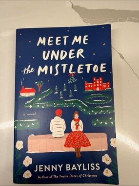 Meet Me Under the Mistletoe by Jenny Bayliss - Navy Blue Holiday Novel